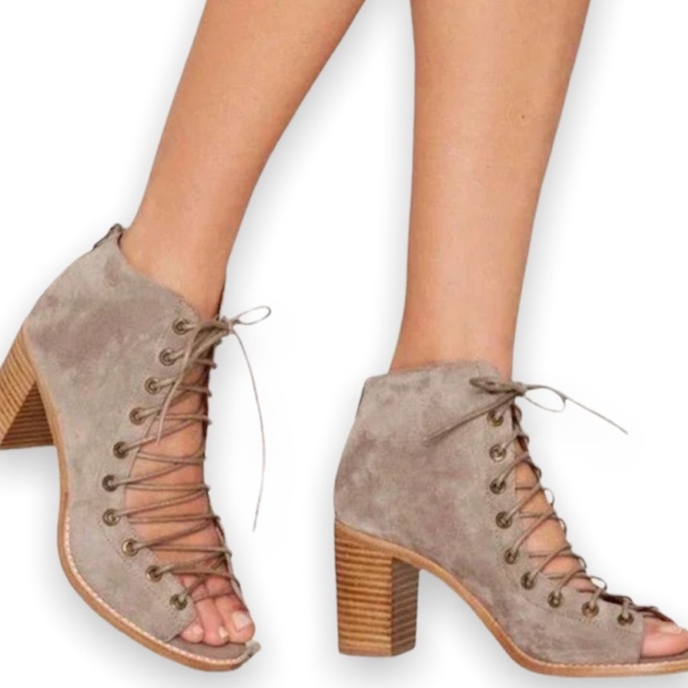 jeffrey campbell open toe bootie
